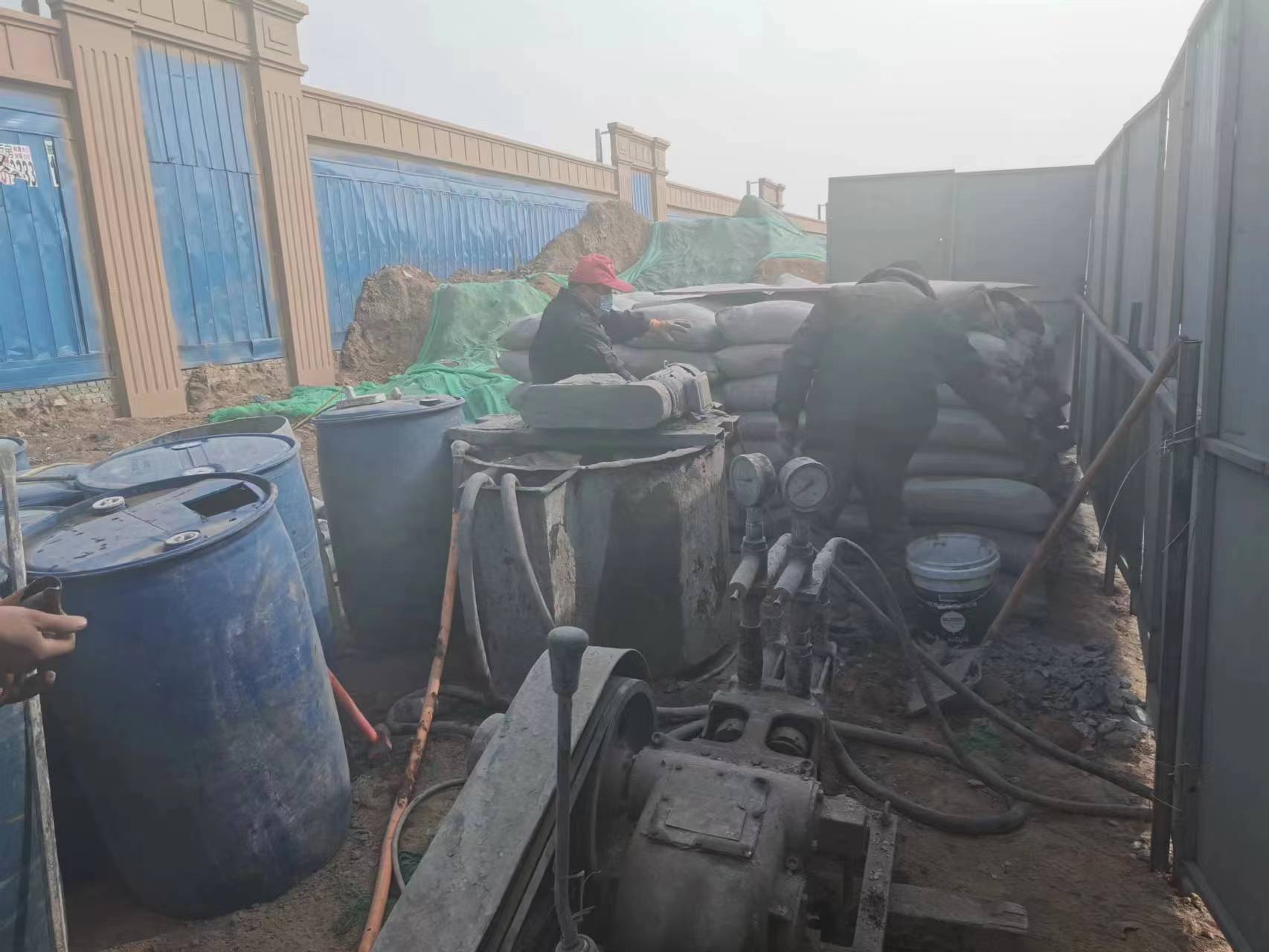 厚街镇地基沉降注浆加固